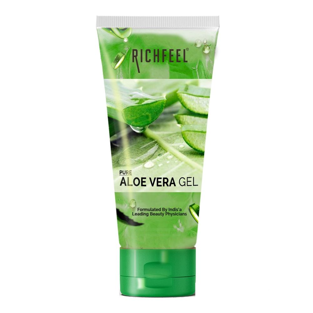 Pure Aloe Vera Gel for Face, Skin & Hair , Ultimate Glow Gel for Men & Women