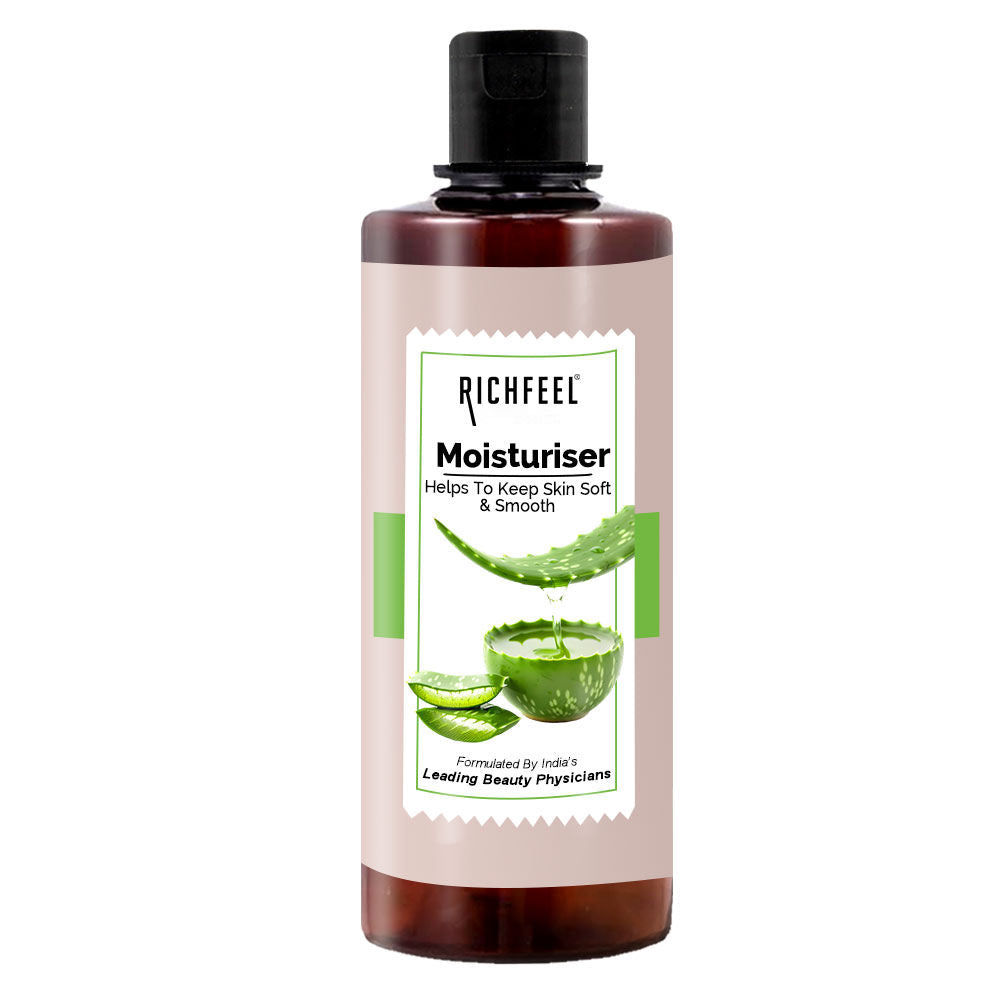 Aloe Moisturizer-Lightweight & Hydrating, Non-Sticky, Absorbs Instantly, For All Skin Types
