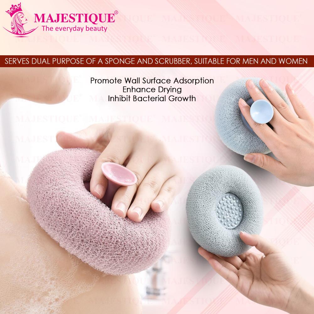 Ball Loofah With Suction Handle