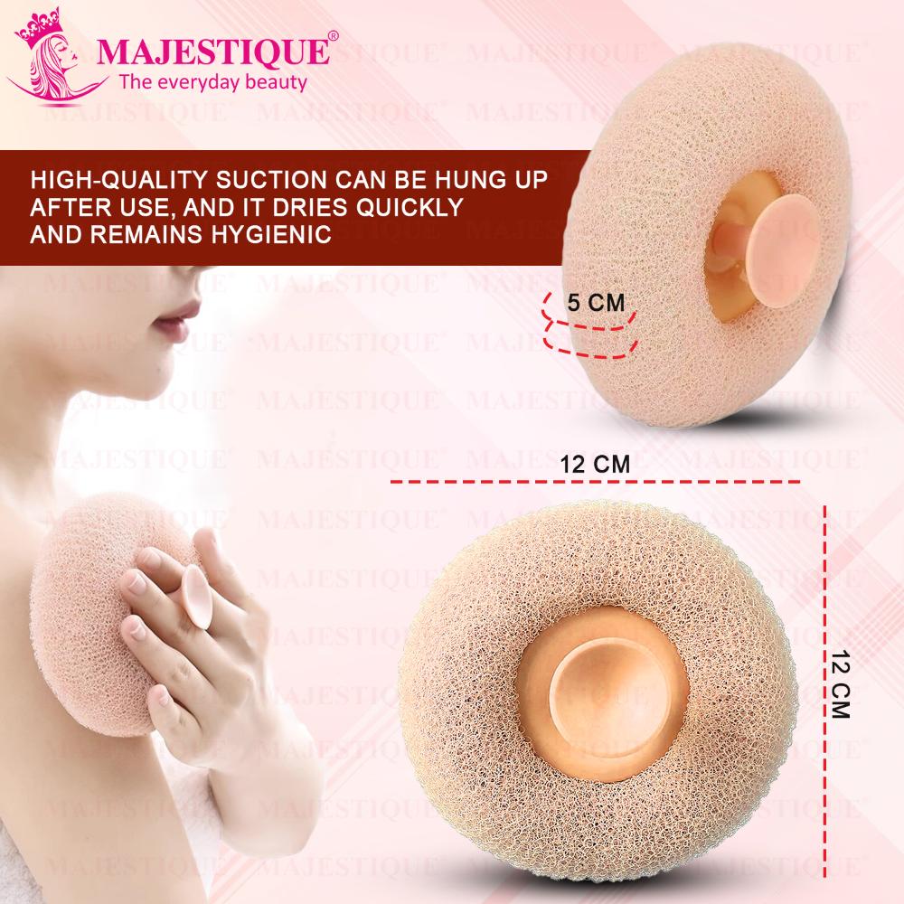Ball Loofah With Suction Handle