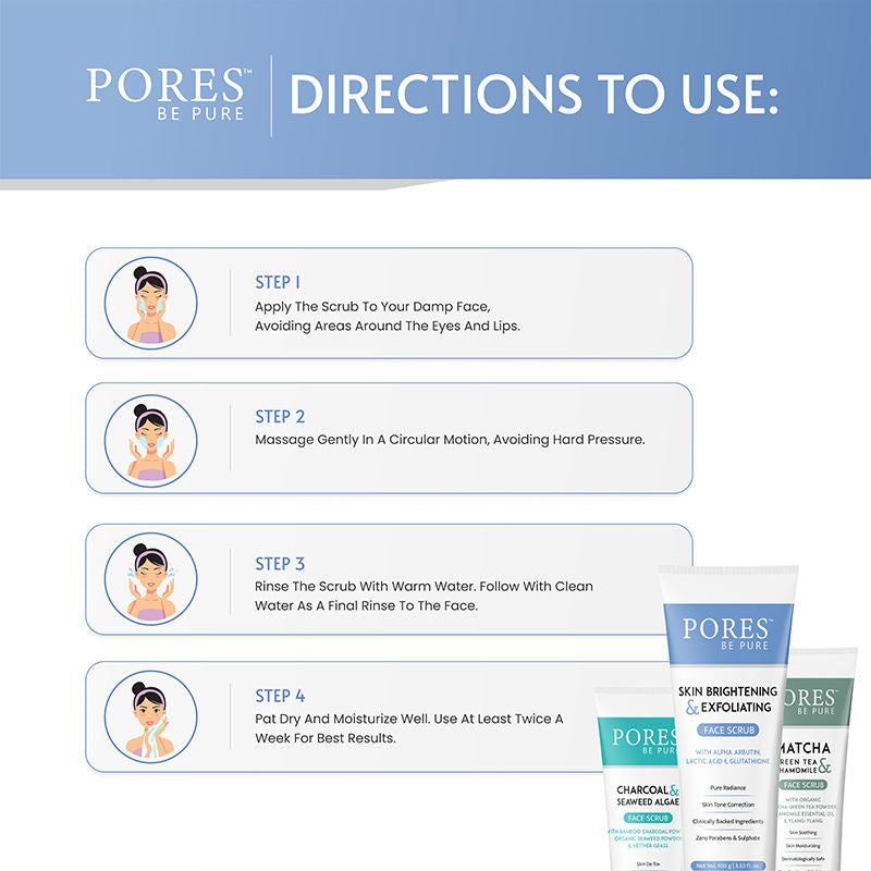 Skin Brightening & Exfoliating Face Scrub