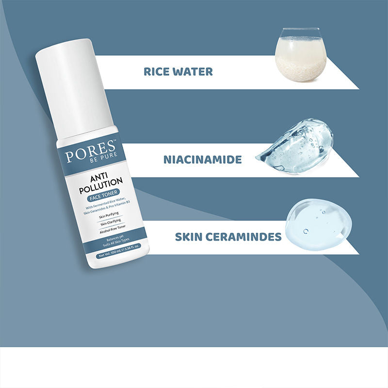Anti-Pollution Face Toner With Rice Water