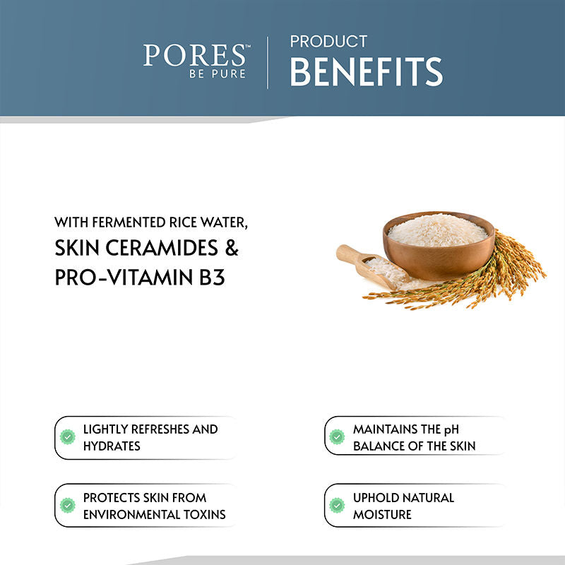 Anti-Pollution Face Toner With Rice Water