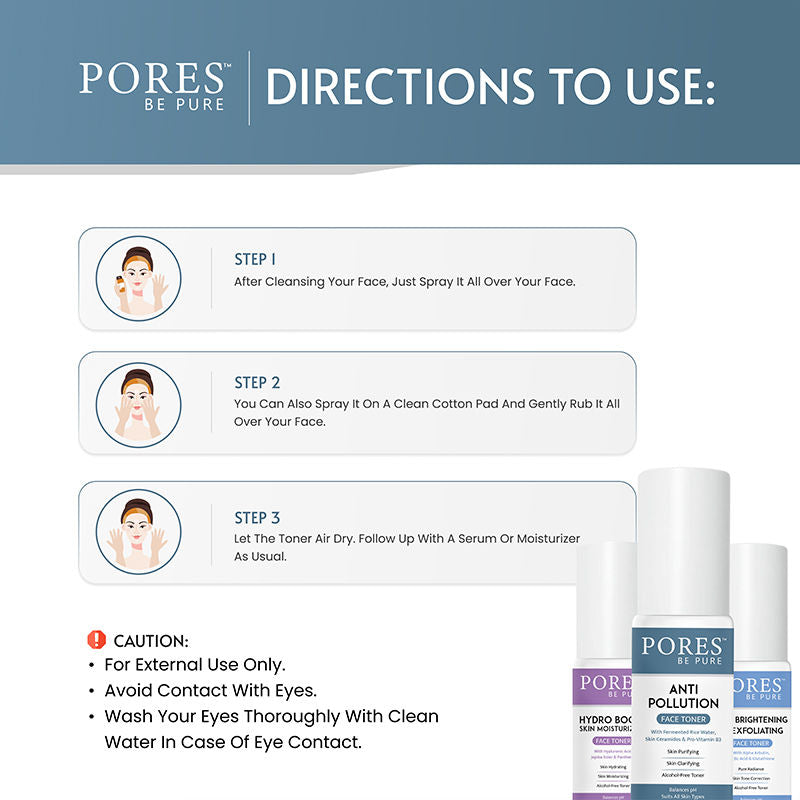 Anti-Pollution Face Toner With Rice Water