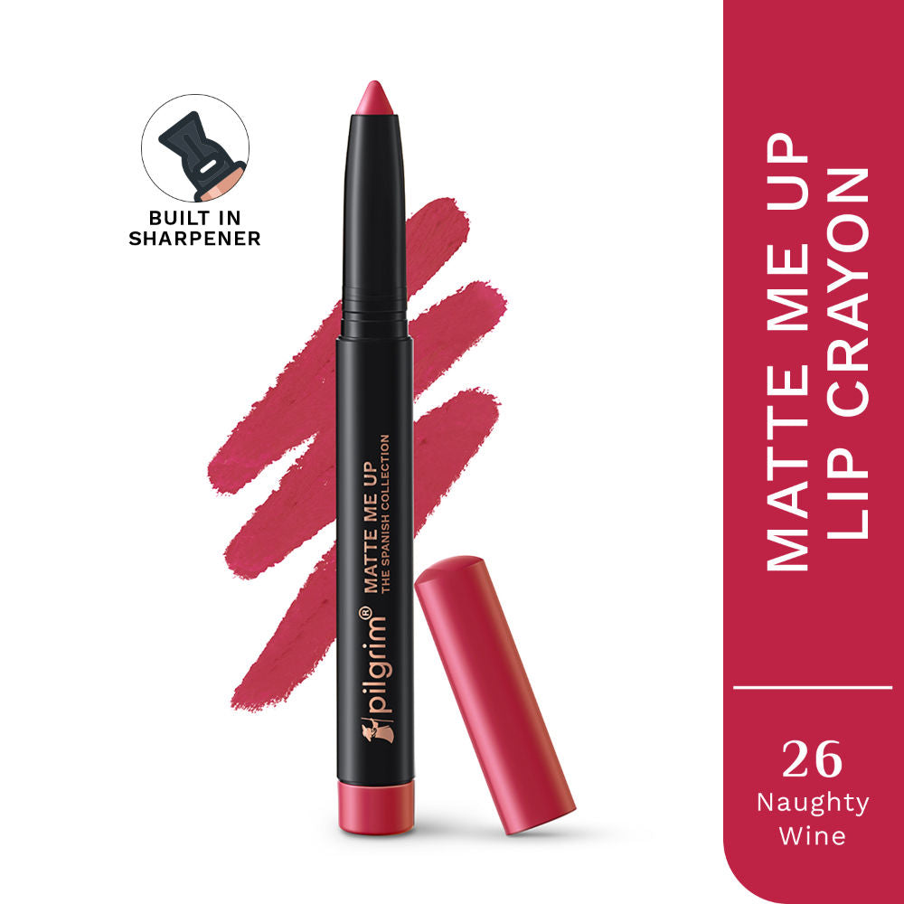 The Spanish Collection Matte Me Up Lip Crayon - 26 Naughty Wine
