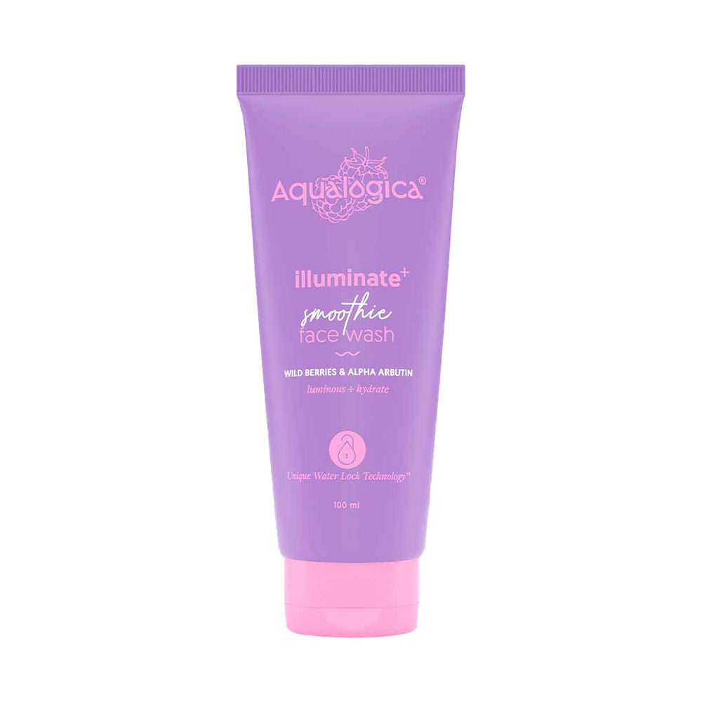 IIIuminate+ Smoothie Face Wash with Wild Berries & Alpha Arbutin for Luminous Glow