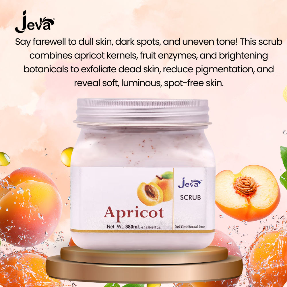 Apricot Body Scrub - Exfoliating & Dark Spot Reducing Gel for Radiant Skin
