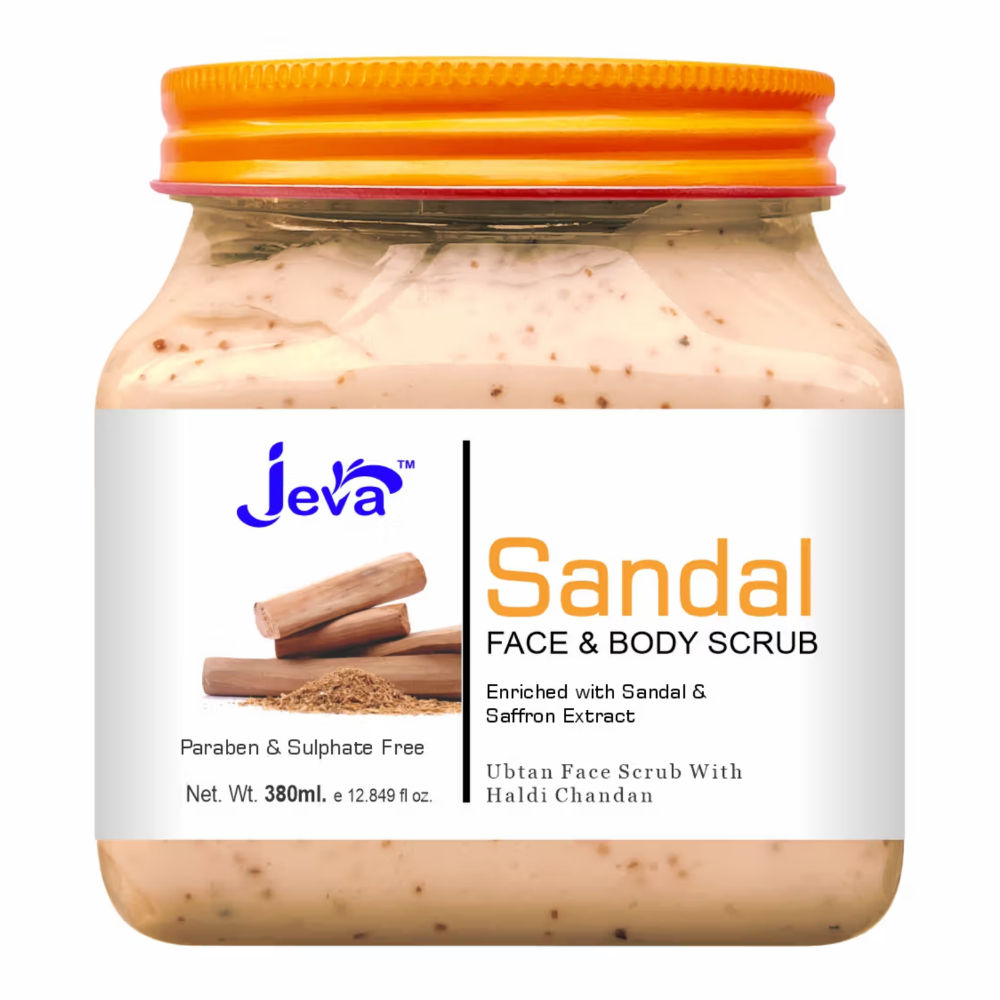 Sandal Ubtan Scrub with Haldi & Chandan - Natural Glow & Skin Brightening Gel