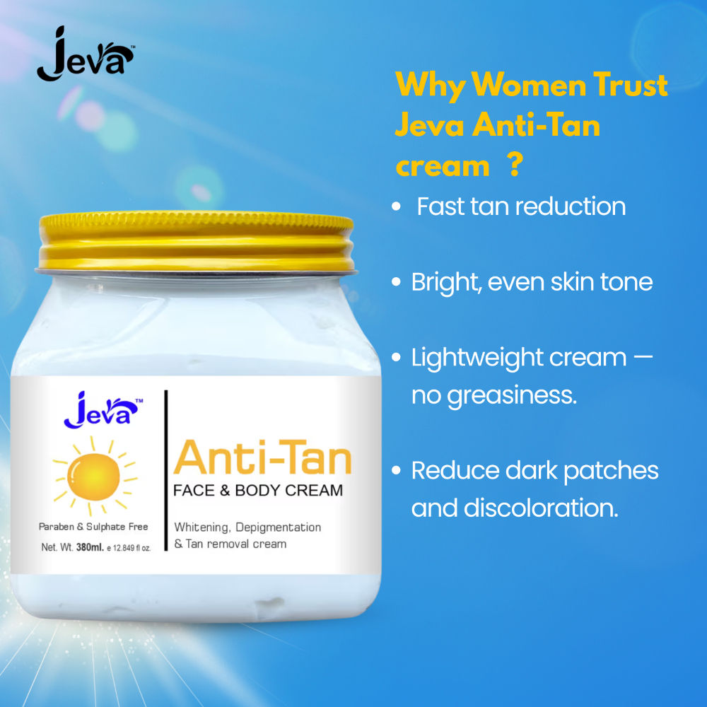 Anti-Tan Cream - Brightening & Depigmentation Care for Face & Body