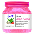 Rose and Aloe Vera Facial Massage Gel Soothing and Hydrating Gel for Radiant Skin