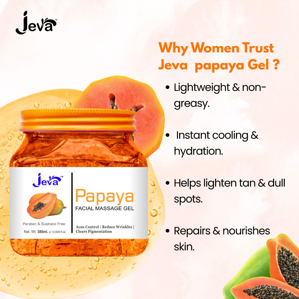 Papaya Gel Acne Control Reduces Wrinkles and Clears Pigmentation