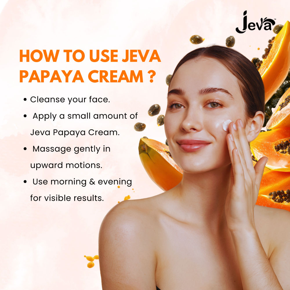 Papaya Nourishing and Smoothing Cream for Soft, Hydrated and Radiant Skin