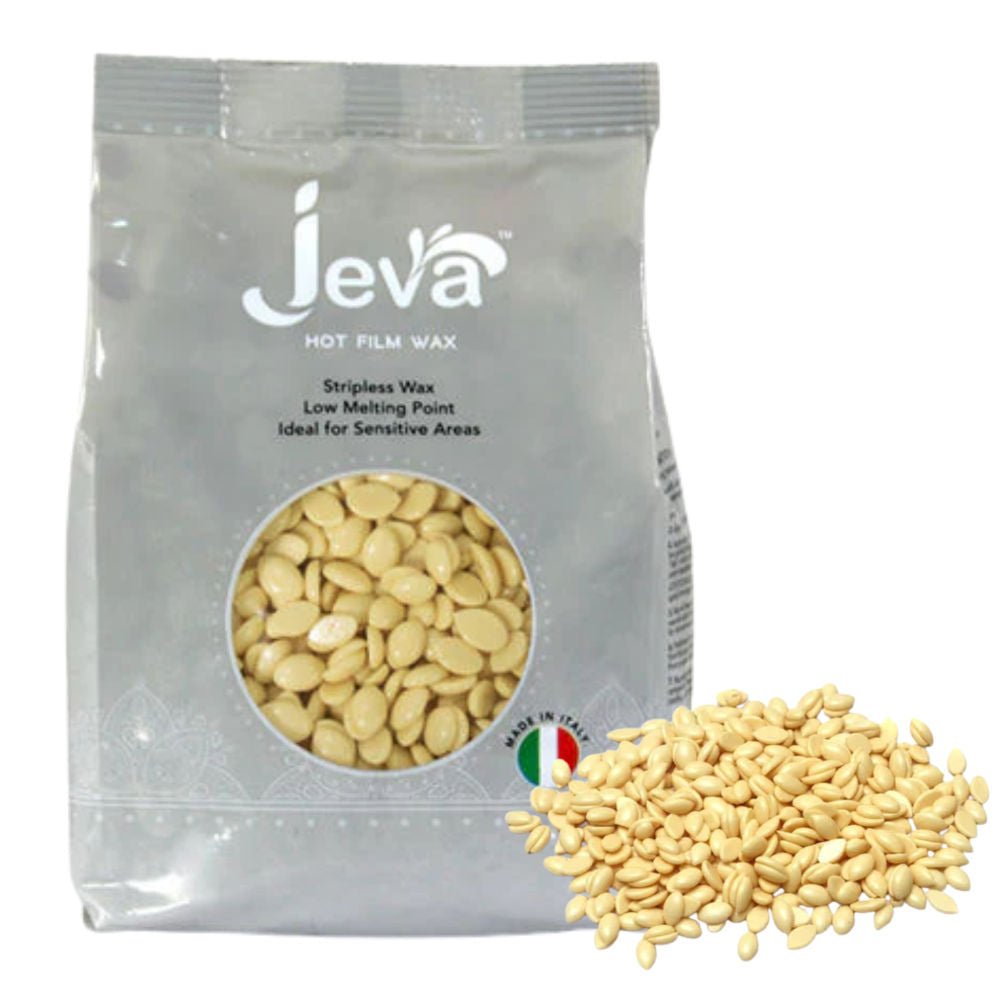 Hot Film Wax Natural Stripless Hard Wax Beads for Smooth Hair Removal Face & Body 500g