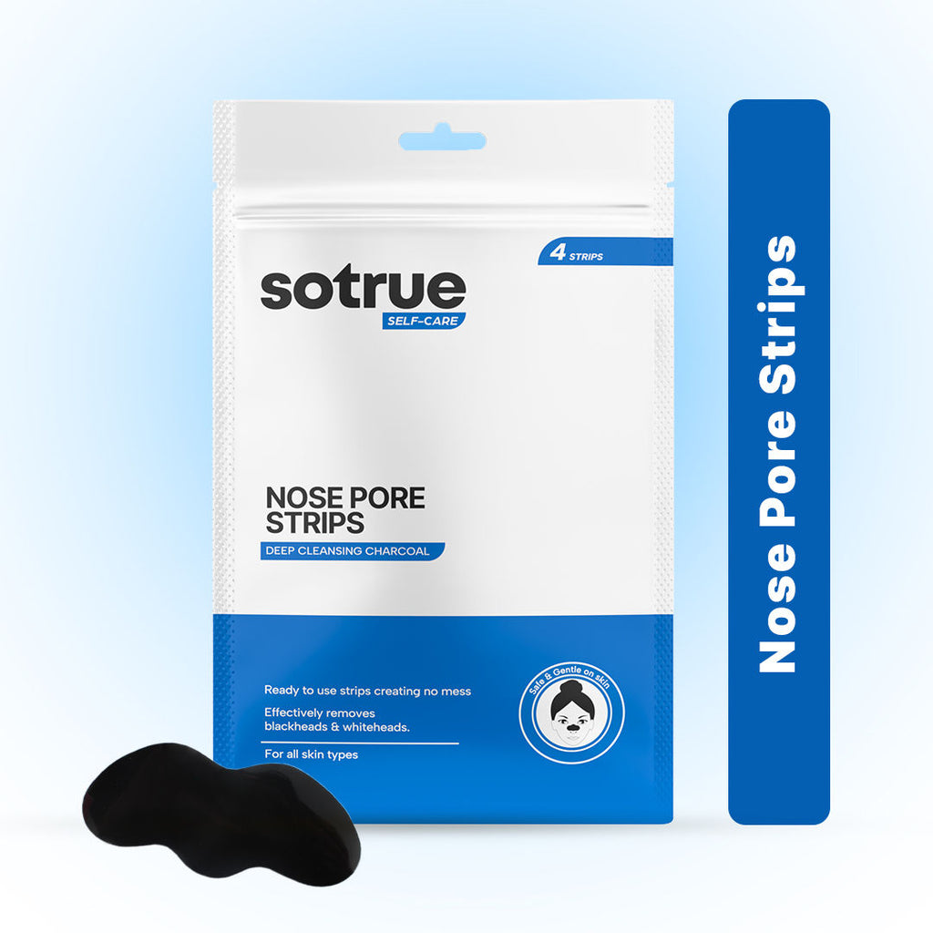 Charcoal Nose Pore Deep Cleansing Strips For Blackheads & Whiteheads Removal