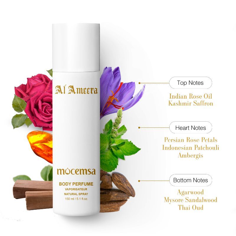 Al Ameera Pour Femme Long Lasting Luxury Body Perfume