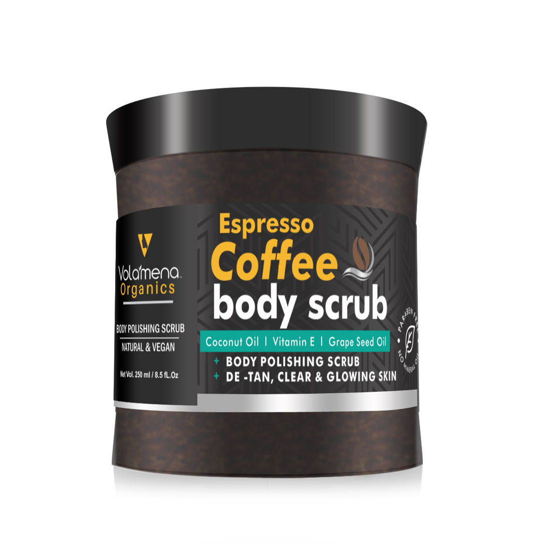 Arabica Espresso Coffee Body Polishing Scrub