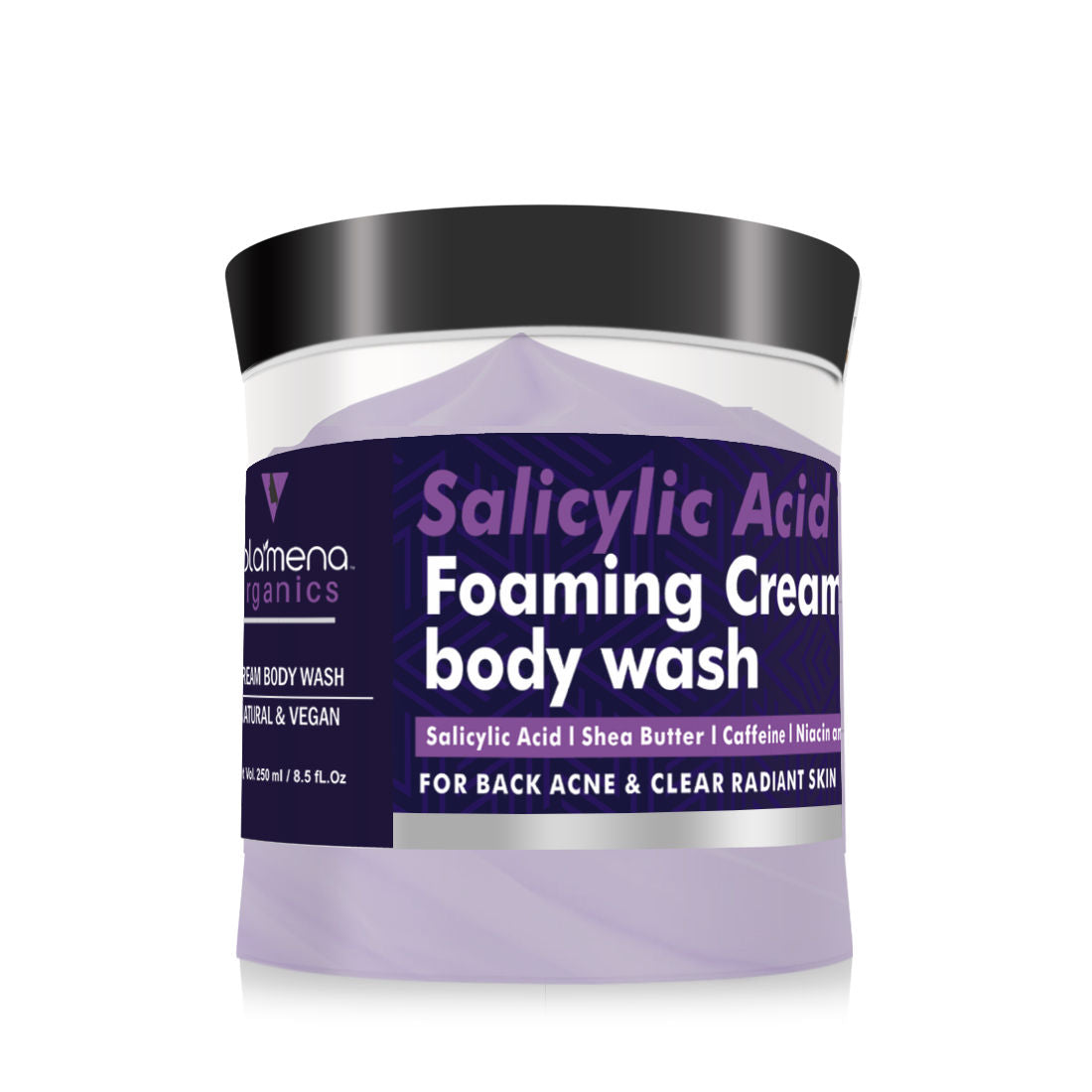 Organics Salicylic Acid Foaming Cream Body Wash