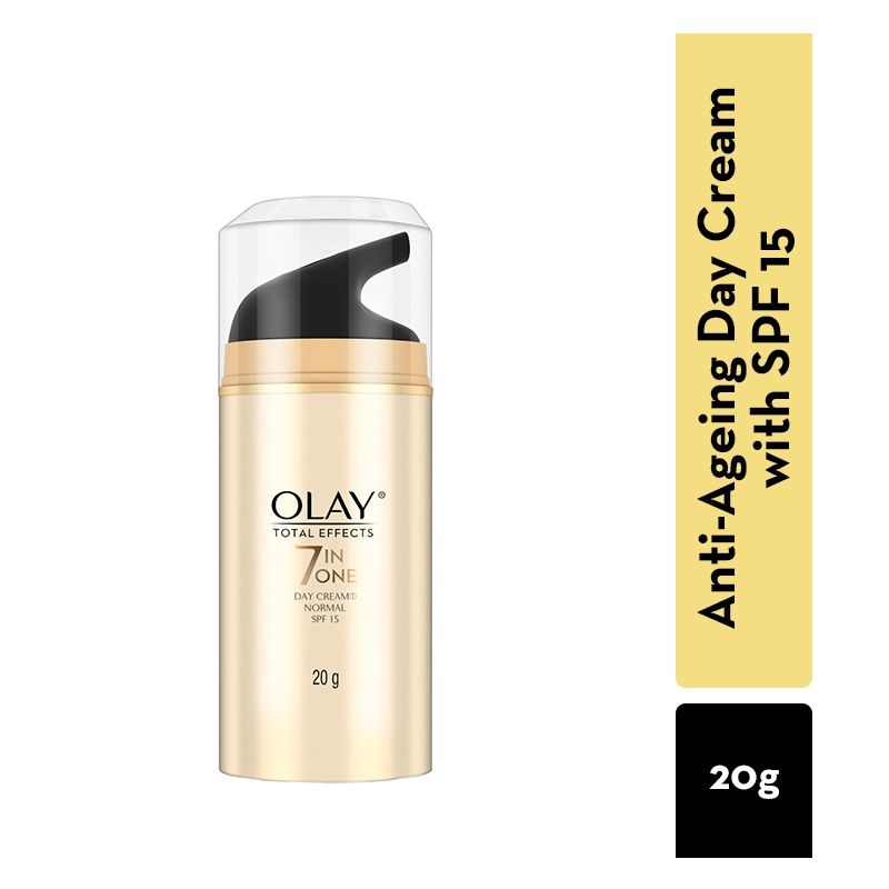 Total Effects Day Cream With SPF 15 Normal, Fights 7 Signs Of Ageing With Niacinamide