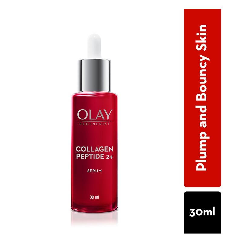 Collagen Peptide Face Serum, Smooth & Plump Skin With Collagen & Niacinamide, Sulphate Free