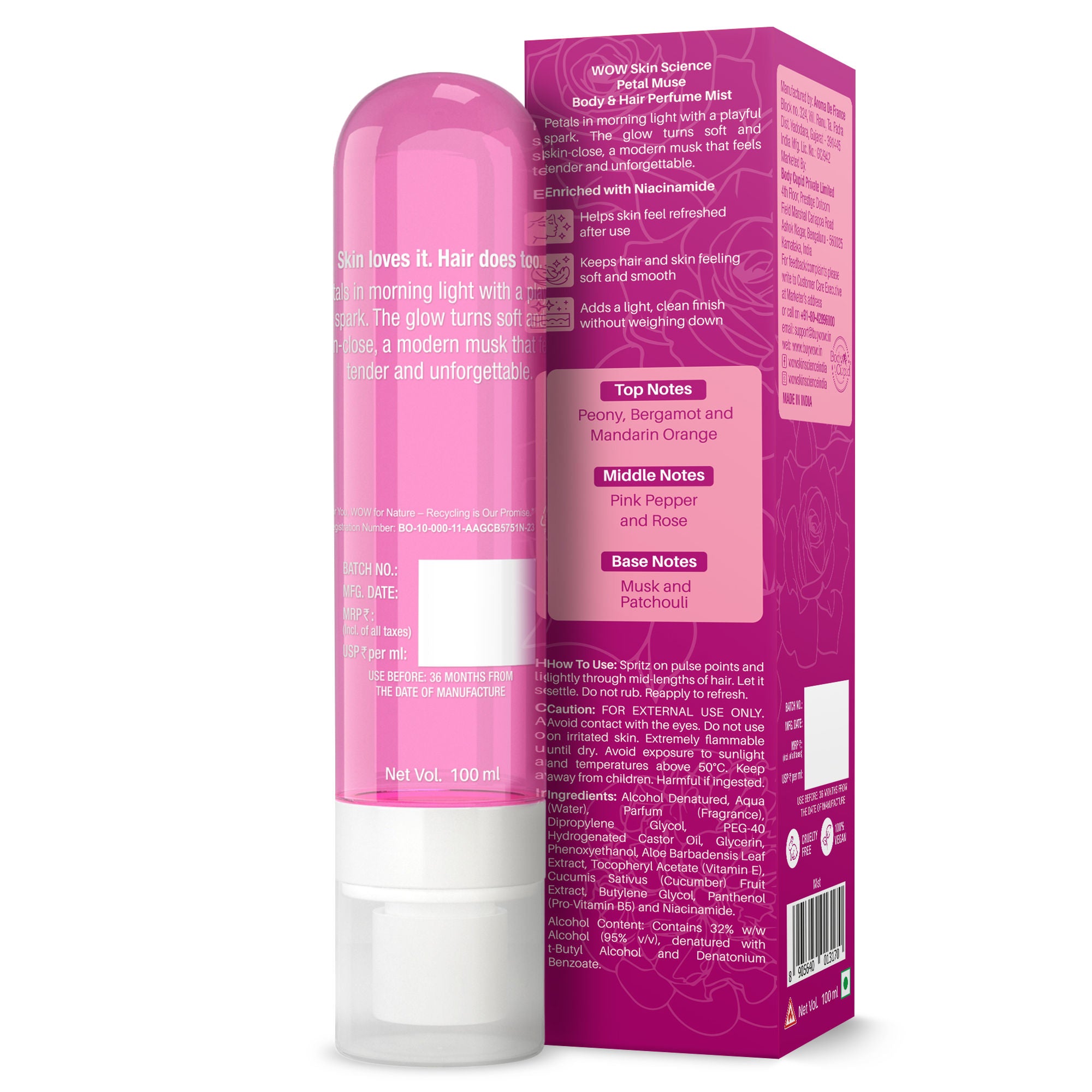 Skin Science Petal Muse Hair & Body Perfume Mist