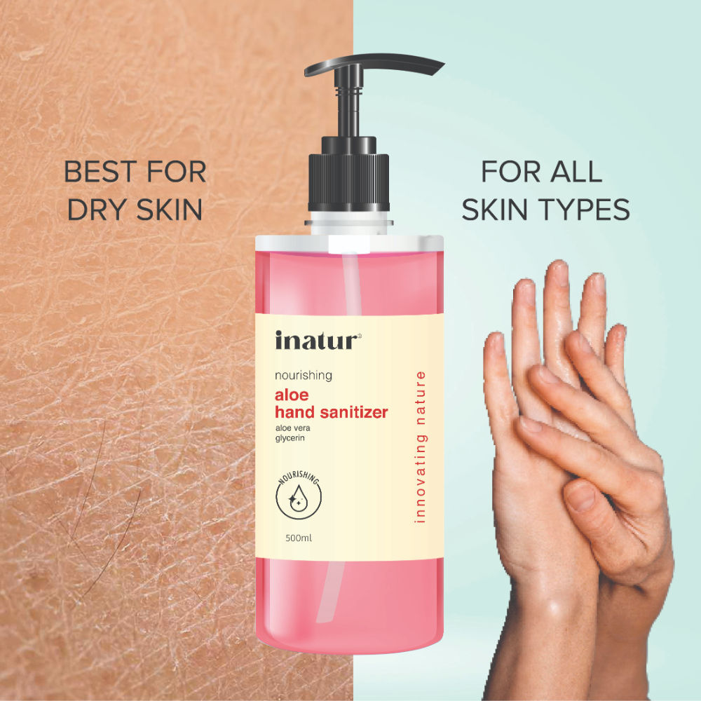 Hand Sanitizer Gel With 85% Alcohol & Aloe Vera, Kills 99.9% Germs, Gentle & Kids Safe