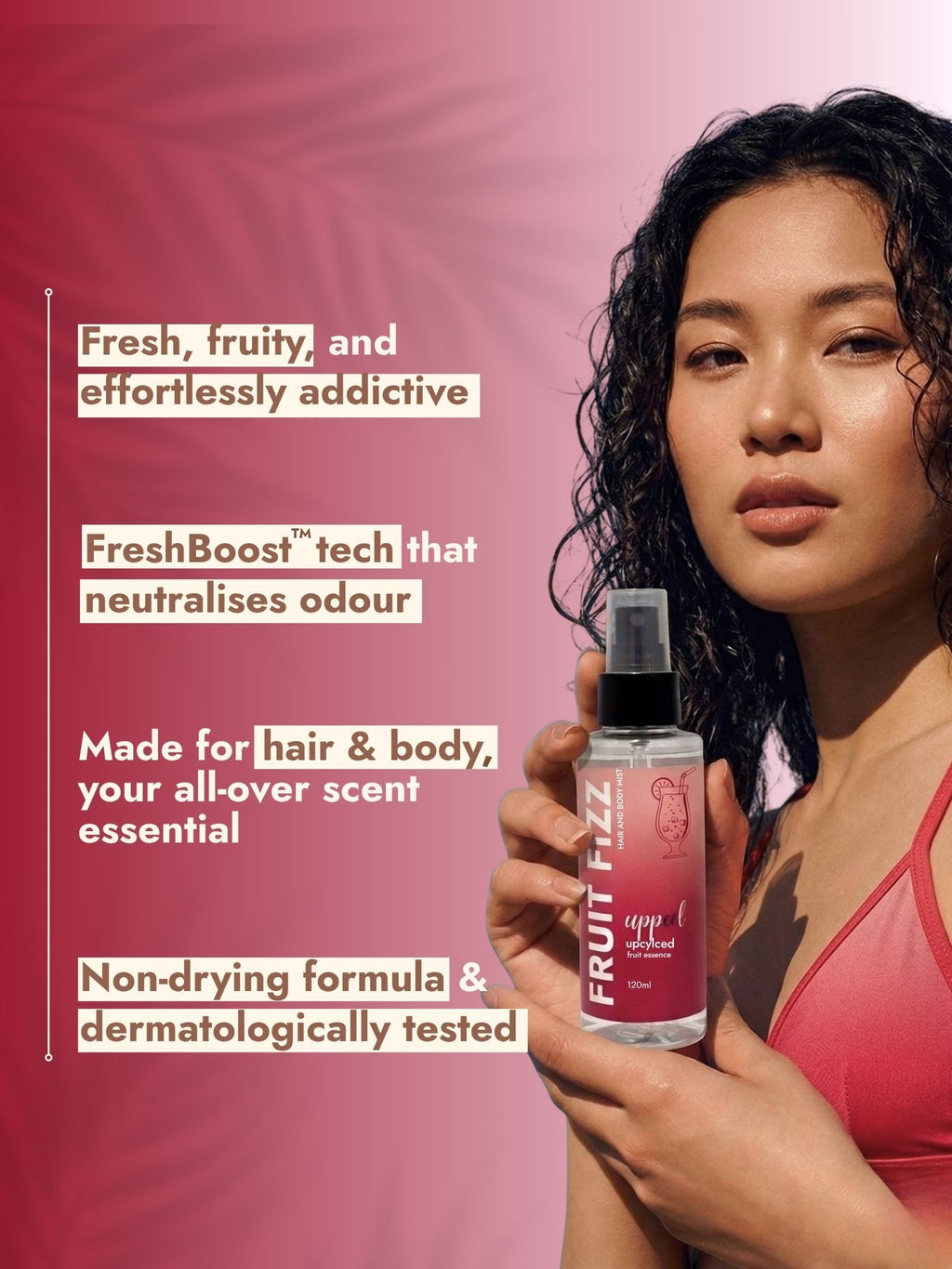 Fruit Fizz Hair & Body Mist Sparkling Fruity Freshness