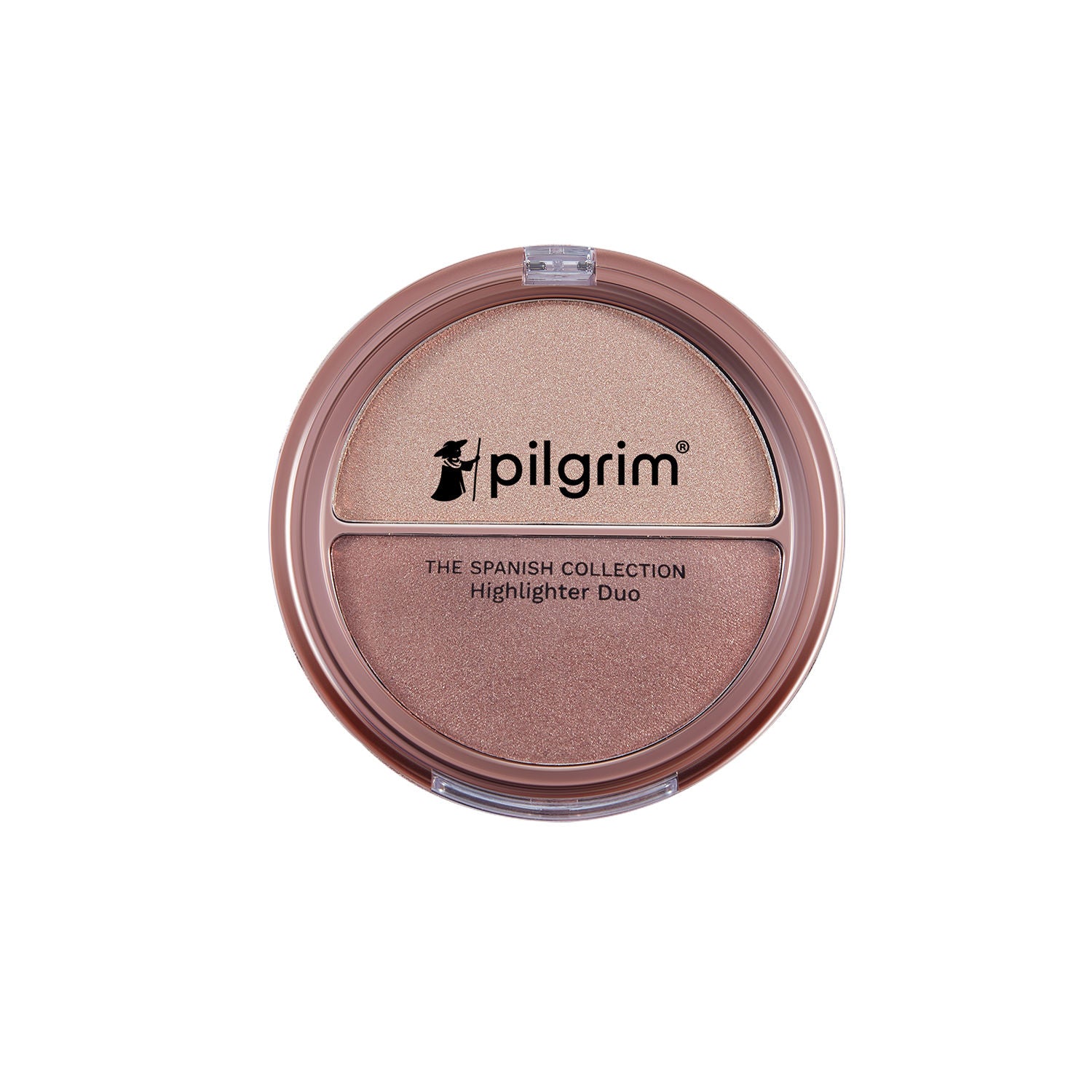 The Spanish Collection Highlighter Duo - Champagne Gold & Rose Gold 01