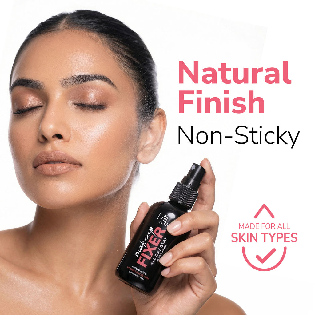 Non Sticky & Long Lasting Makeup Fixer with Aloe Vera and Vitamin E