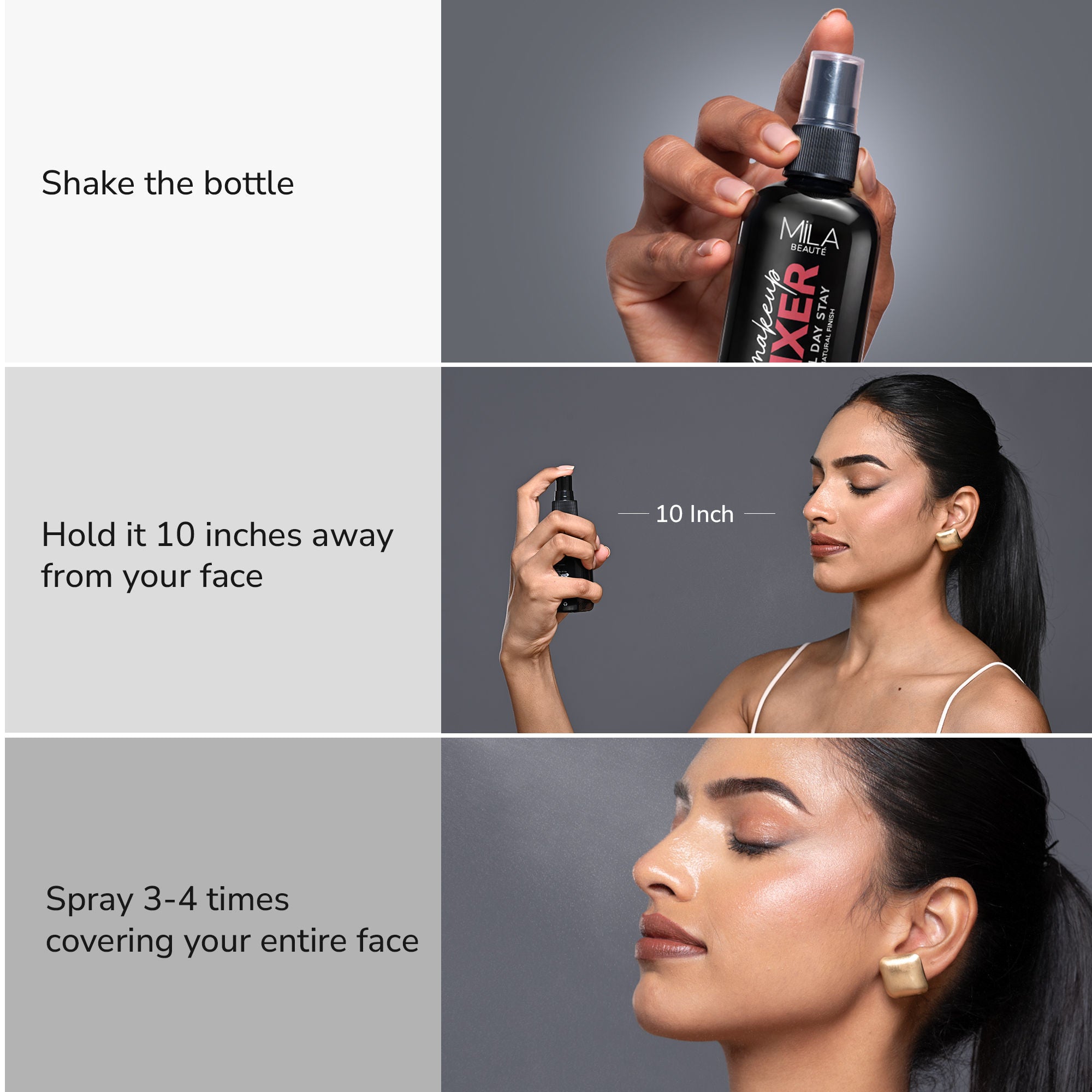 Non Sticky & Long Lasting Makeup Fixer with Aloe Vera and Vitamin E