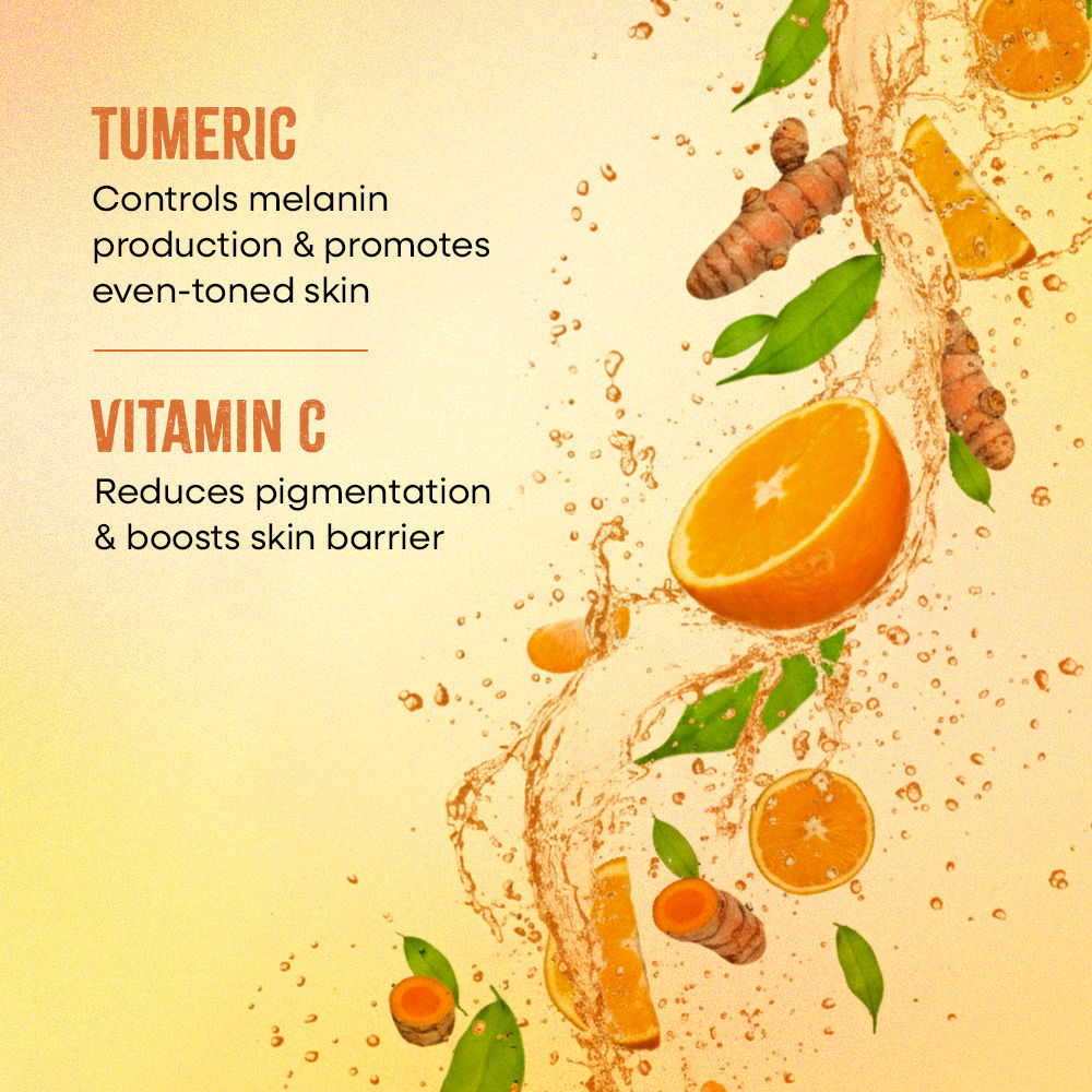 Nykaa Naturals Korean Sheet Mask With Turmeric & Vitamin C For Glow & Brightening