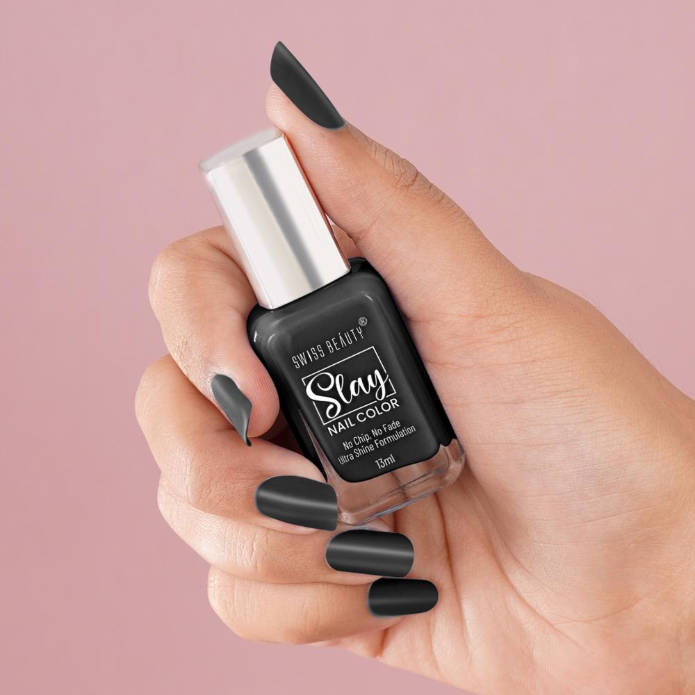 Slay Nail Color Ultra Shine Formulation - 22 Mid Night