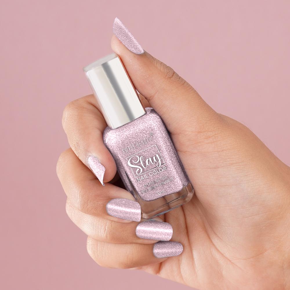 Slay Nail Color Ultra Shine Formulation - 50 Pink Crush