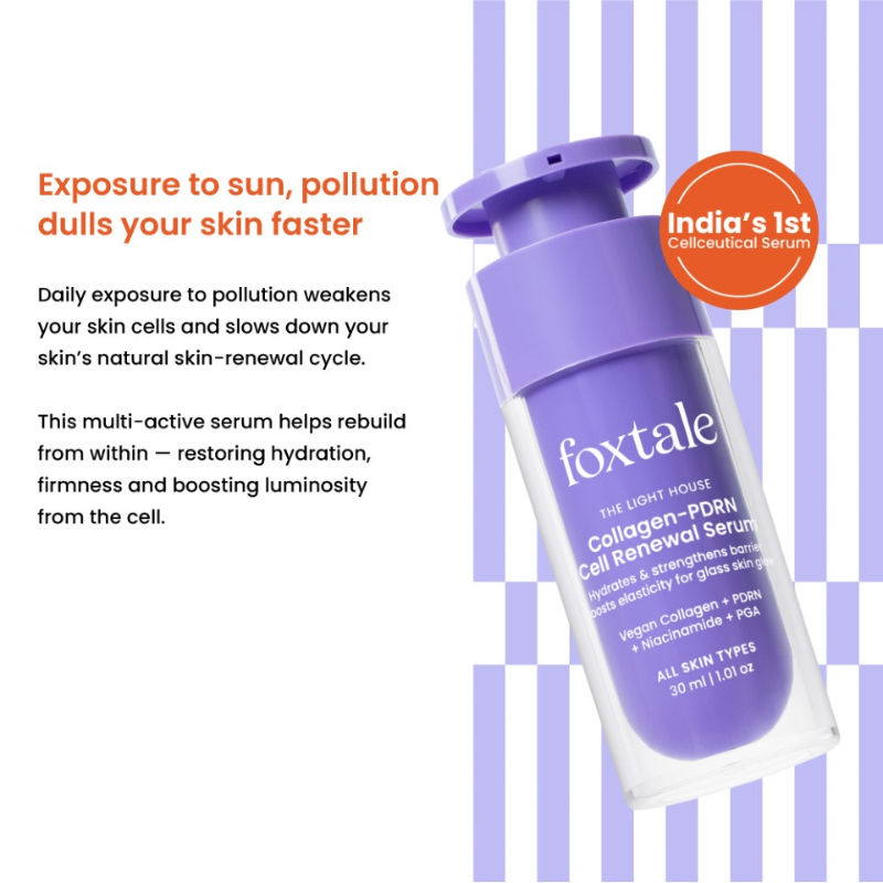 Cell Renewal Serum - with Collagen, PDRN, PGA & Niacinamide