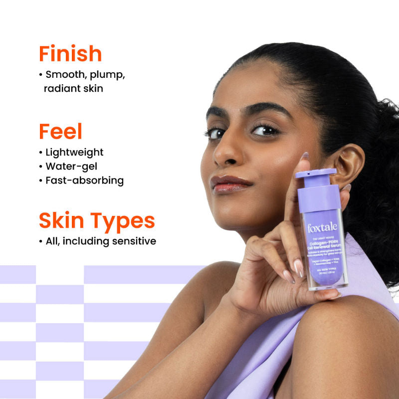 Cell Renewal Serum - with Collagen, PDRN, PGA & Niacinamide
