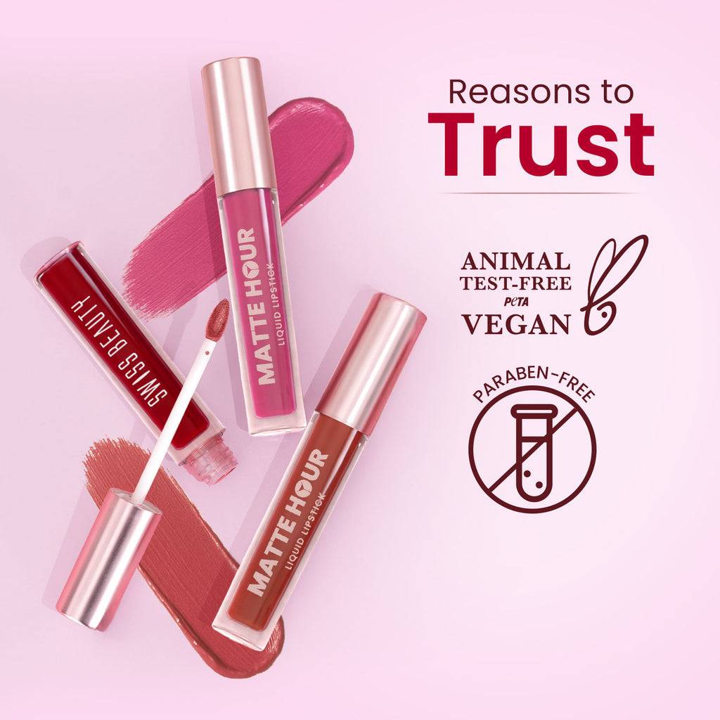 Matte Hour Waterproof Liquid Lipstick, Up To 10-Hour