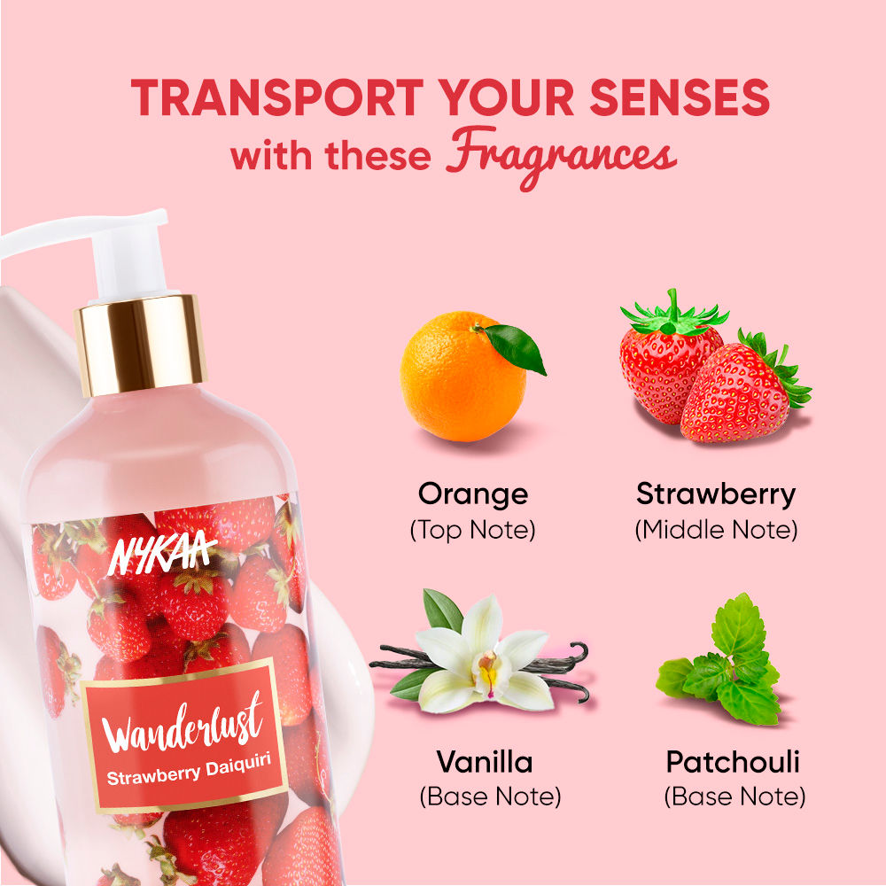 Nykaa Wanderlust Moisturising Body Lotion