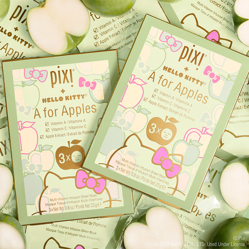 Hello Kitty A For Apples Multivitamin Infusion Sheet Mask
