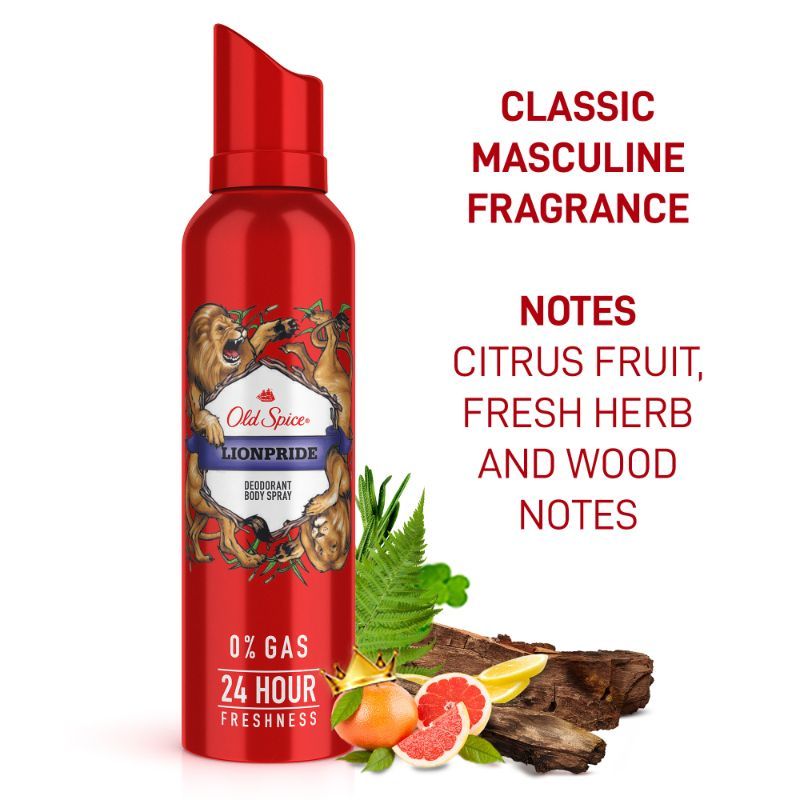 Lionpride Pocket Deodorant Body Spray