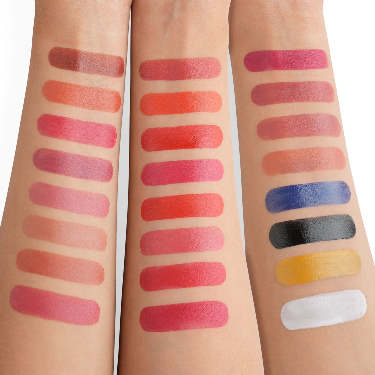 Studio HD Lipstick Vault Palette X24 - Create 100+ Lip Shades, Intense Color Payoff, Lightweight