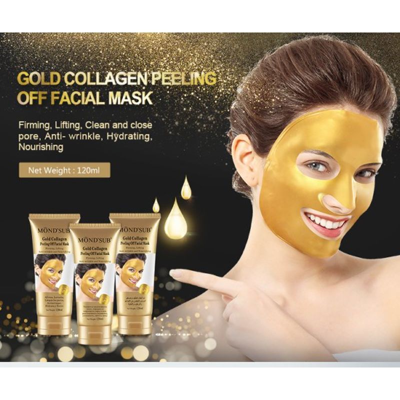 Gold Collagen Peeling Off Facial Mask