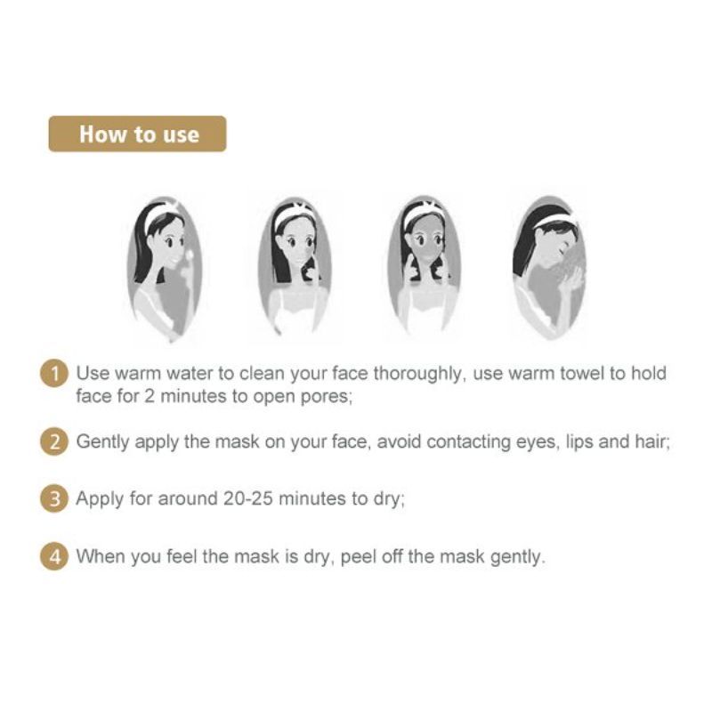 Gold Collagen Peeling Off Facial Mask