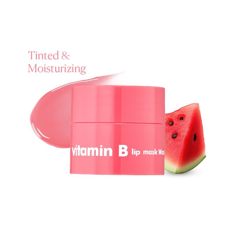 Vitamin Korean Mini Lip Sleeping Mask for Dark, Dry, Pigmented Lips