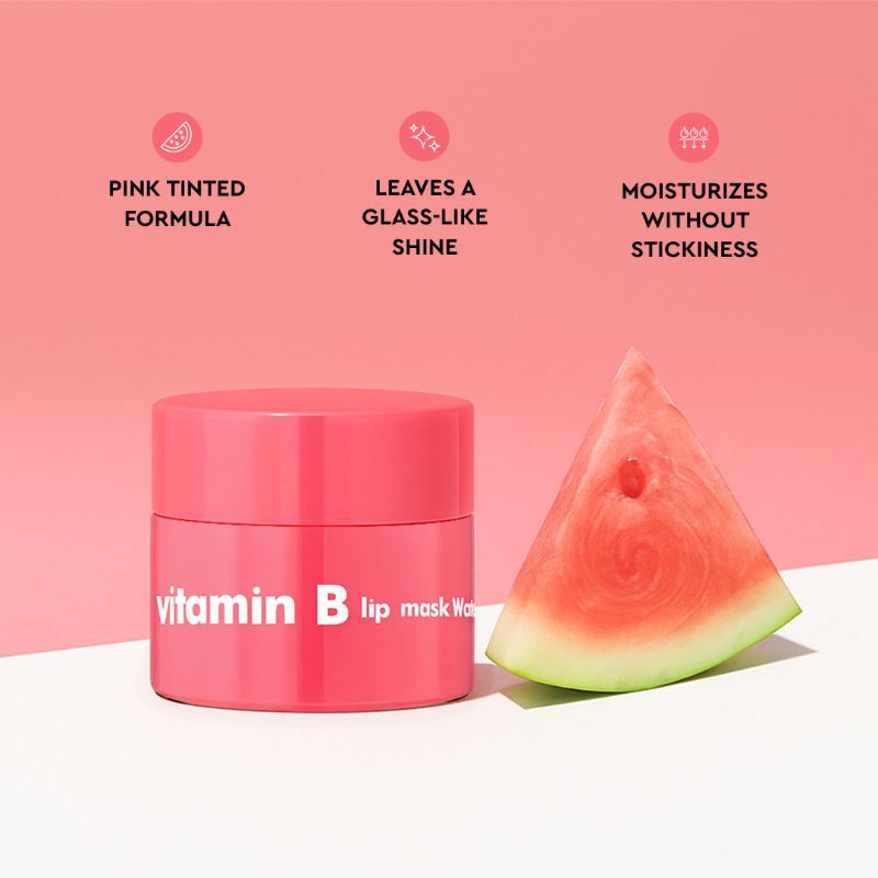 Vitamin Korean Mini Lip Sleeping Mask for Dark, Dry, Pigmented Lips