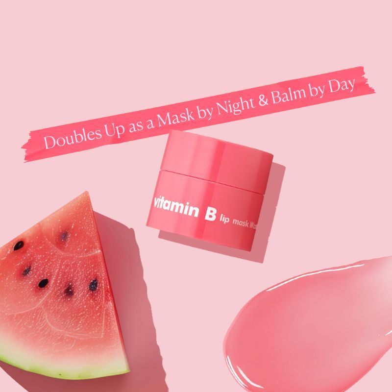 Vitamin Korean Mini Lip Sleeping Mask for Dark, Dry, Pigmented Lips