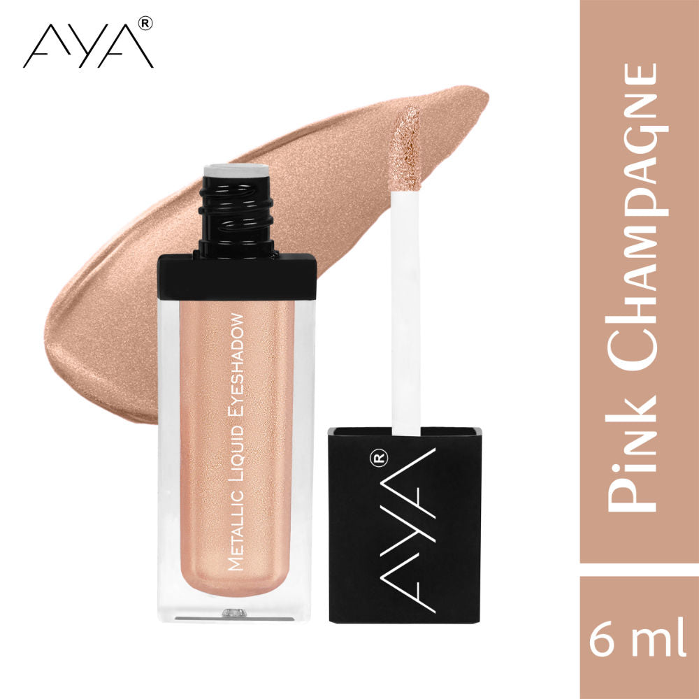 Metallic Liquid Eyeshadow - 02 Pink Champagne
