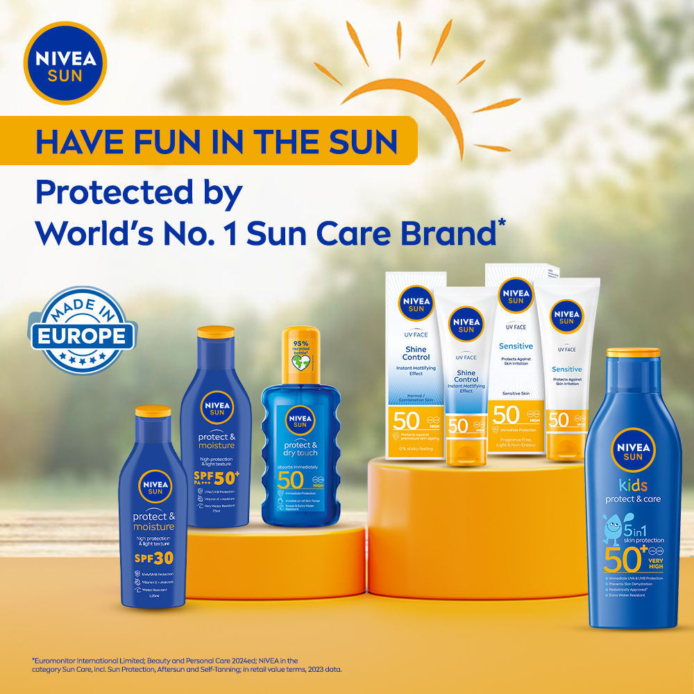 Sun Sensitive Skin SPF 50 Sunscreen, Ultra Matte, No White Cast, Instant UV Protection