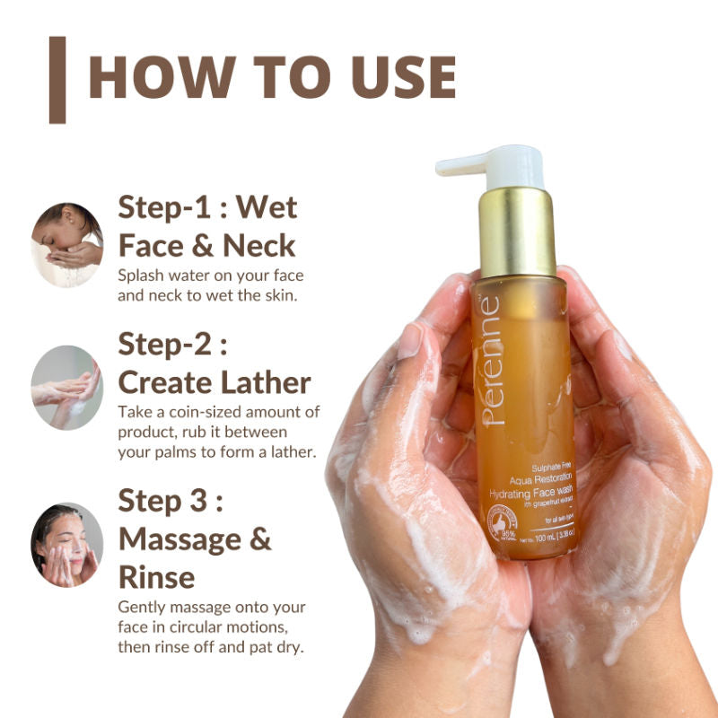 Sulphate Free Hydrating Face Wash