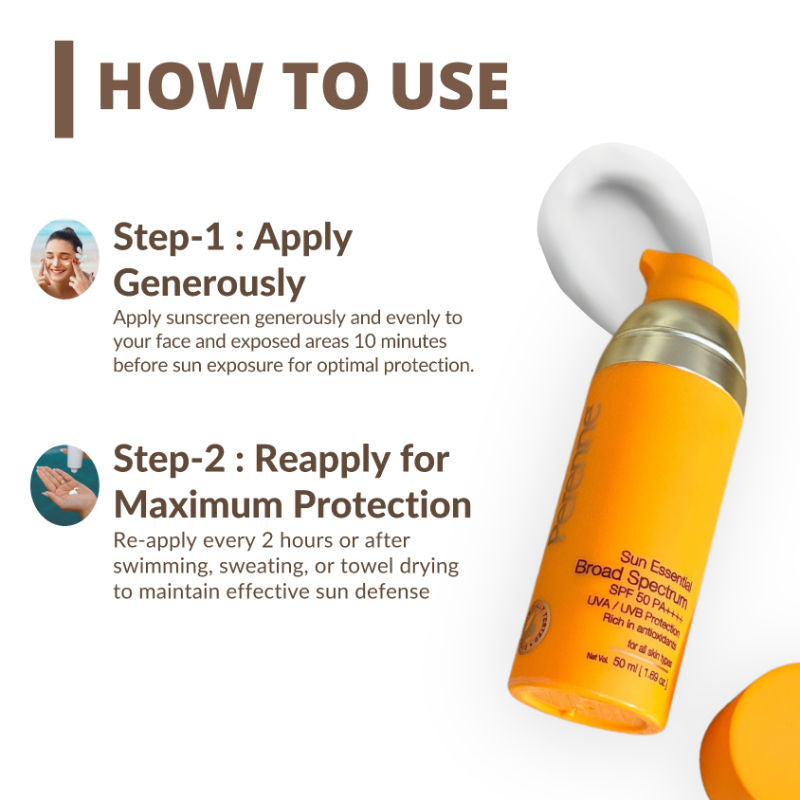Broad Spectrum SPF 50 - For All Skin Types