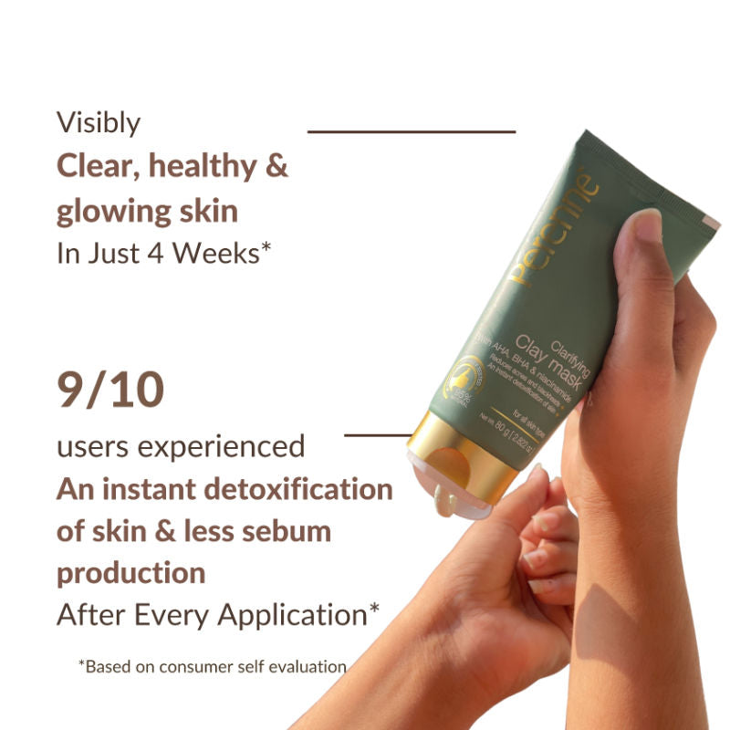 Clarifying Clay Mask (With AHA, BHA, Niacinamide)