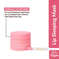 Lip Sleeping Mask With Kojic Acid & Vitamin C - Berry Blossom